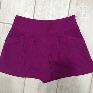 High-wasted LOFT Flare Short